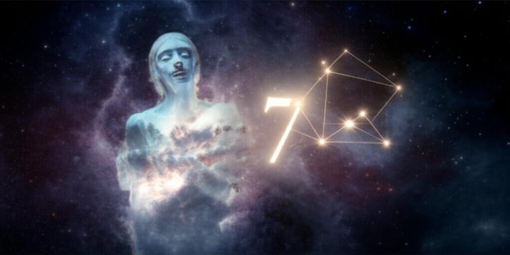Astral body unable to speak, bound by nebulous starlight.